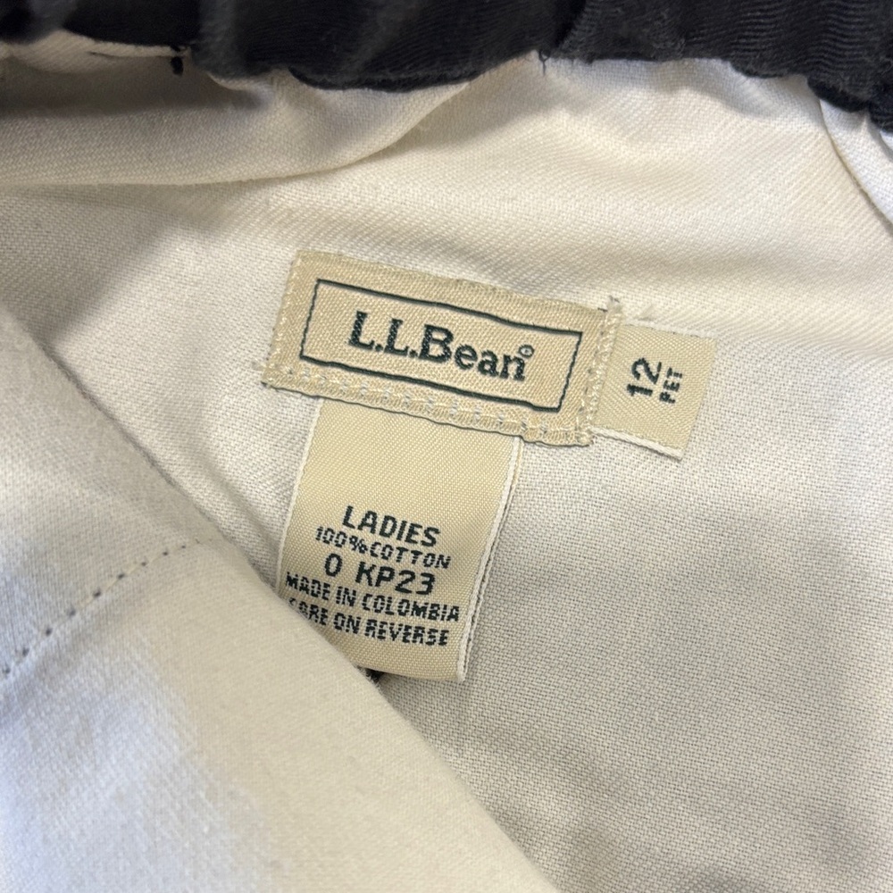L.L. Bean Black Straight Leg Pants - Picture 5 of 14
